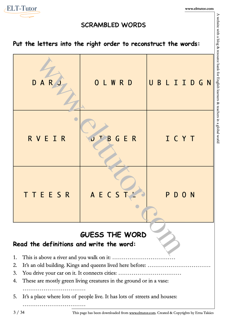 ELT-Tutor Activity Booklet - City_Countryside - screenshot2.webp