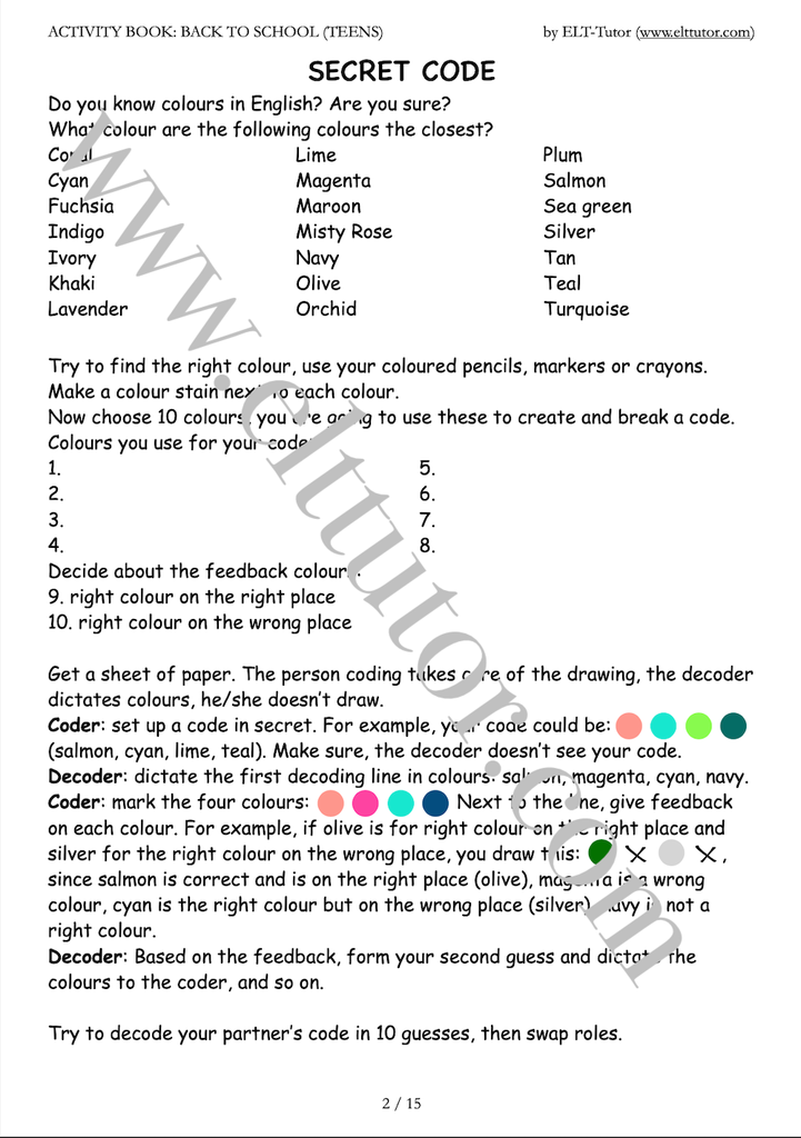 ELT-Tutor Activity Booklet - Back-to-School teens - screenshot 1.webp