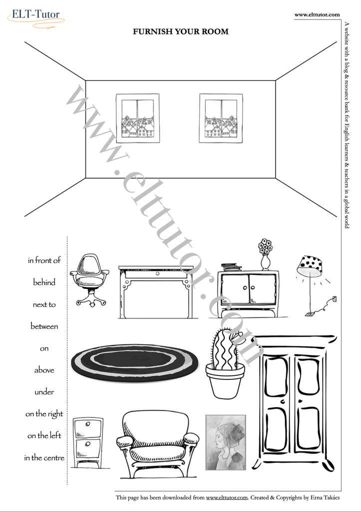 A1 - Prepositions of place - Furnish your room - room - screenshot.webp