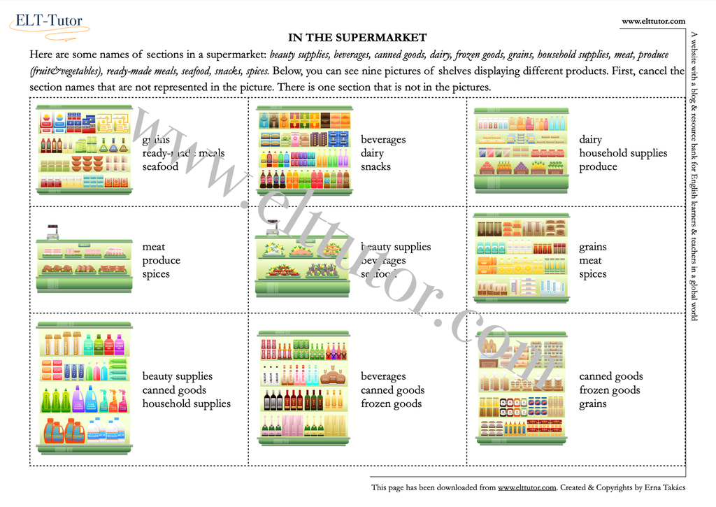 A2 - In the supermarket - screenshot.webp
