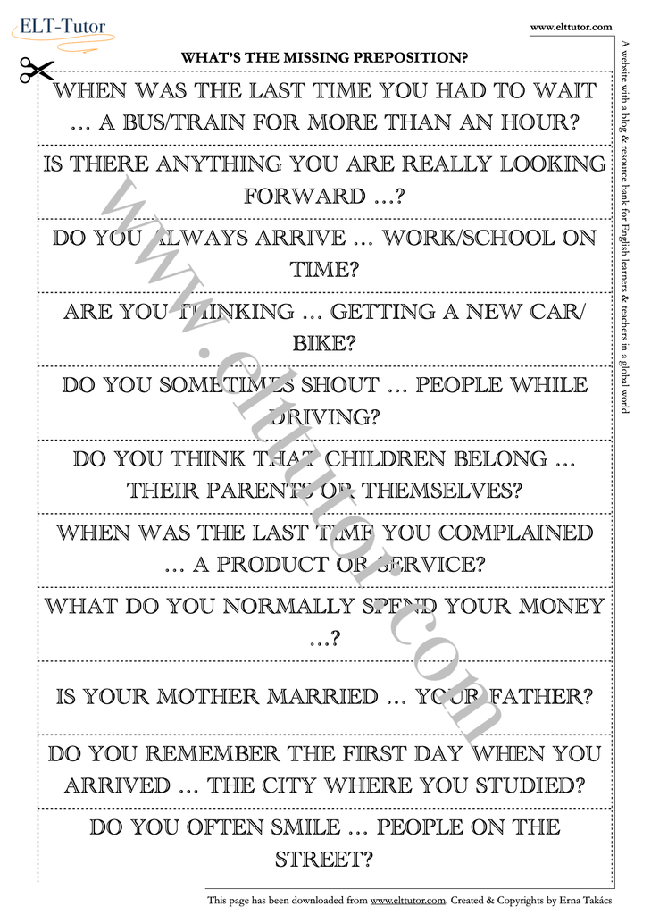 B1 - Prepositions following verbs - screenshot.webp
