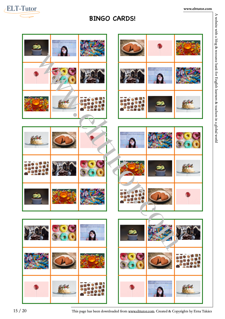 ELT-Tutor Activity Booklet - Sweets - screenshot5.webp