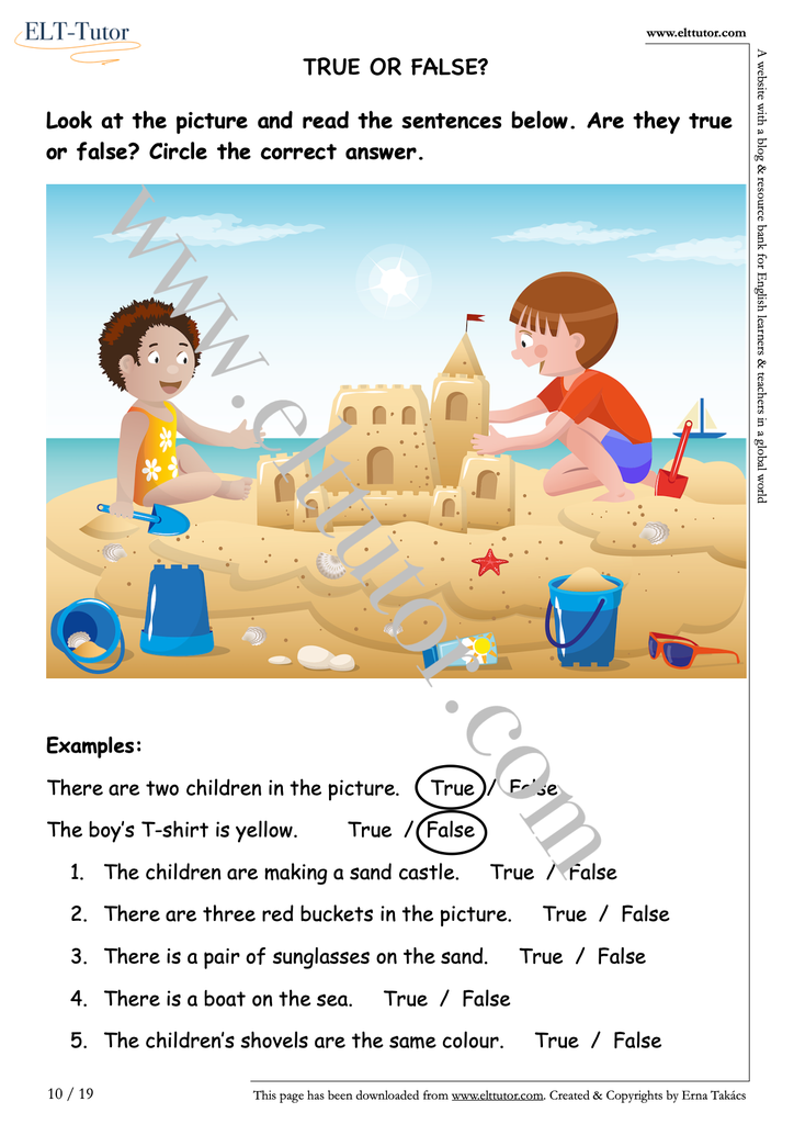 ELT-Tutor Activity Booklet - Beach - screenshot3.webp