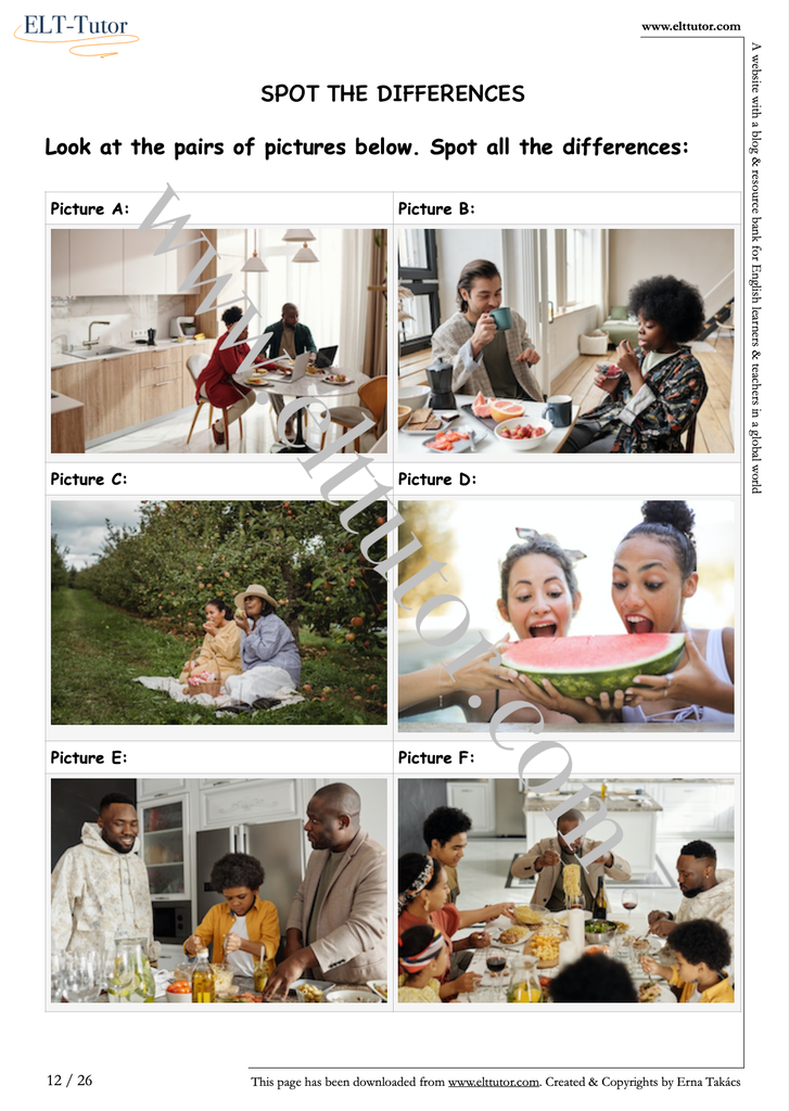 ELT-Tutor Activity Booklet - Meals - screenshot4.webp