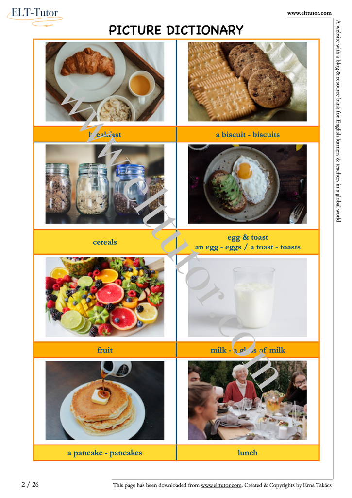 ELT-Tutor Activity Booklet - Meals - screenshot2.webp