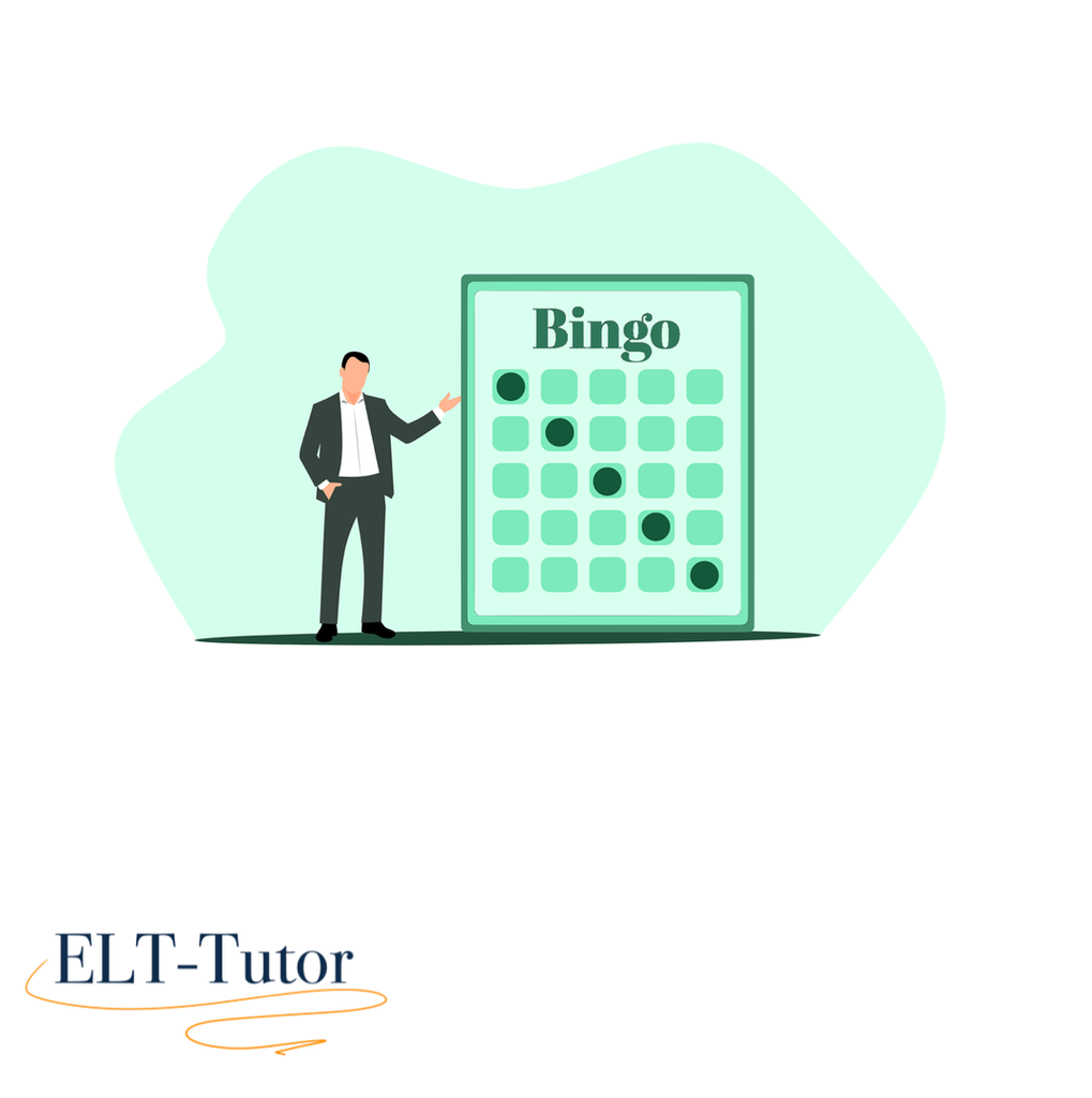 B1 ESL Game - Bundle bingo with numbers, fractions, etc.