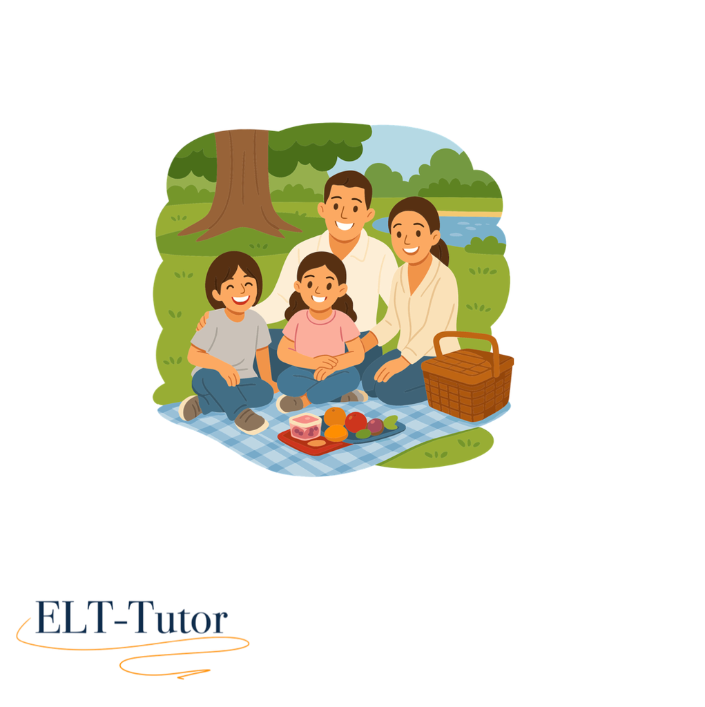 YL Reading / Listening Worksheet: The Smiley Family