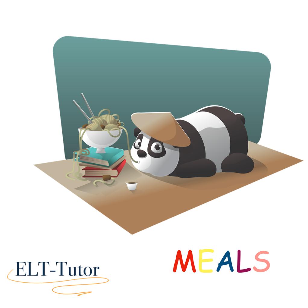 ESL Activity Book For School Kids (aged 6-12): Meals