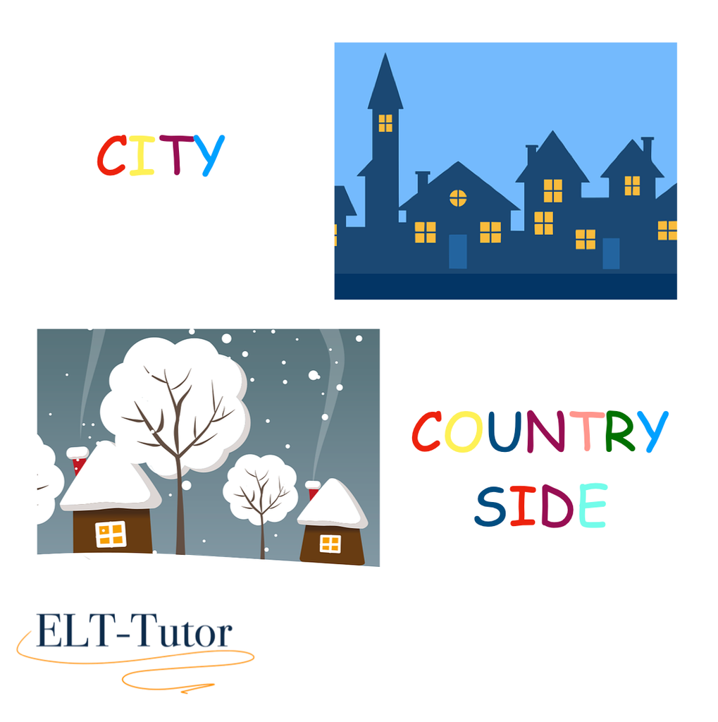 ESL Activity Book for Superb Kids: City & Countryside